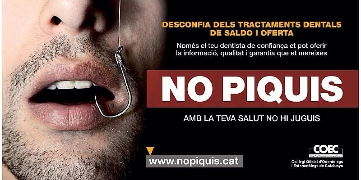 No piquis