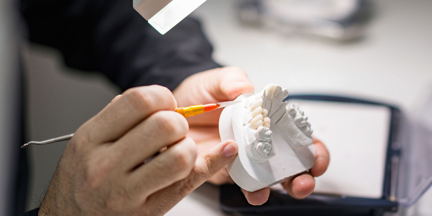 Odontología estética con mascarilla