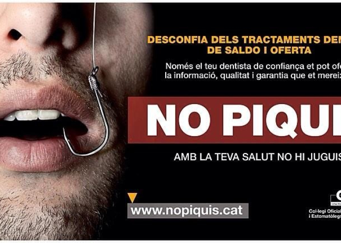 No piquis